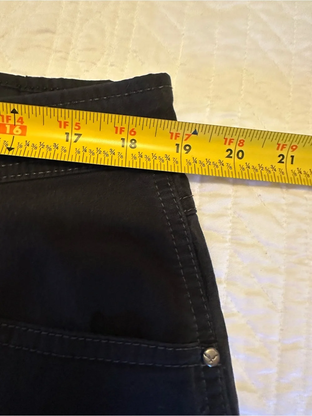 Hawke & Co Black Cargo Shorts with Multiple Pockets
